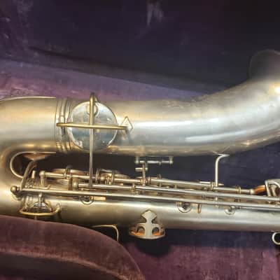 Wurlitzer C Melody Saxophone (Conn Stencil) silver image 6