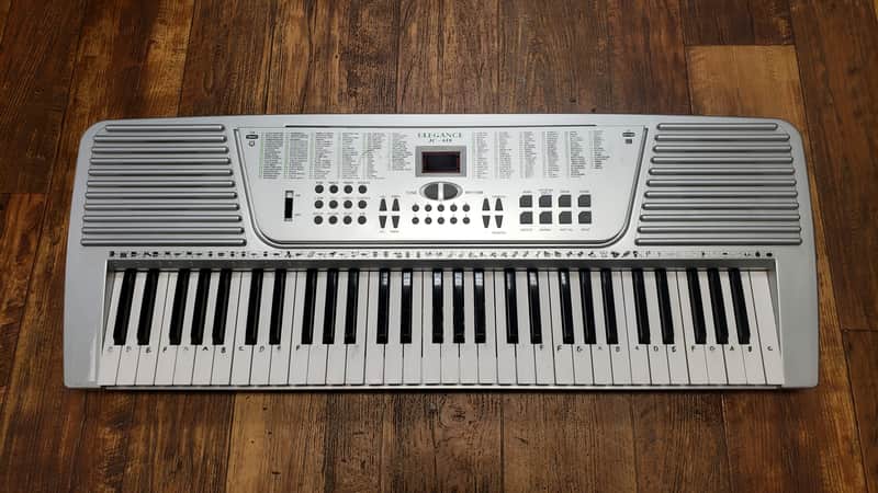 Immagine Elegance JC-618 Grey 61 Key Electronic Keyboard - 1