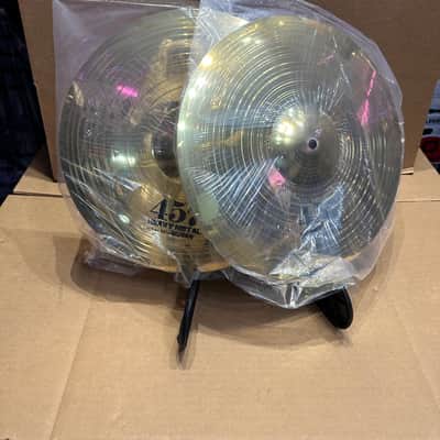 Wuhan 14" Hi-Hat Pair - 457 Heavy Metal Cymbal image 1