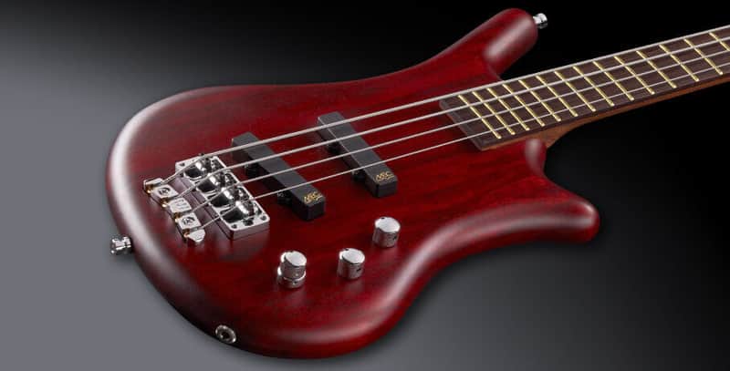 Warwick Pro Series Thumb BO 4 String Burgundy Red Transparent Satin image 1