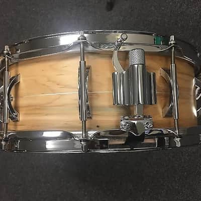 Black Swamp 5.5x14" Dynamicx LIVE! Series Ambrosia Maple Snare Drum Natural Satin (Special Order) image 2