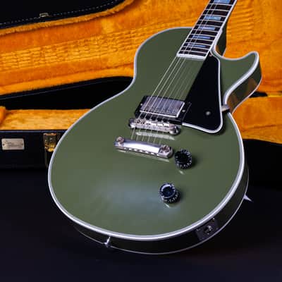 Gibson Les Paul Custom VOS Customshop 1HB 4,02 Kg - Olive Drab image 18