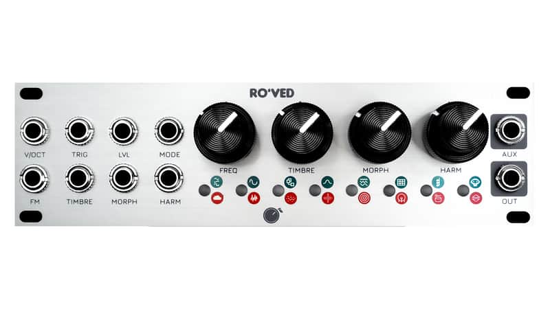 Plum Audio RO'VED - 1U Macro Oscillator 2022 Silver image 1