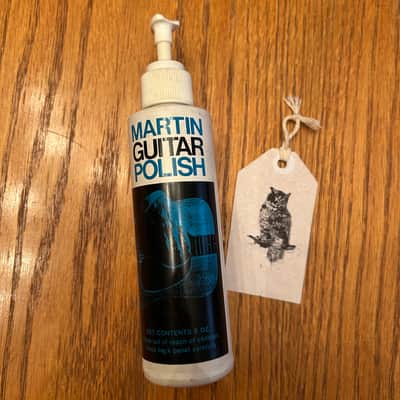 Rare Vintage Martin Guitar Polish - 1970s -1980s - Made in USA - 6oz image 1