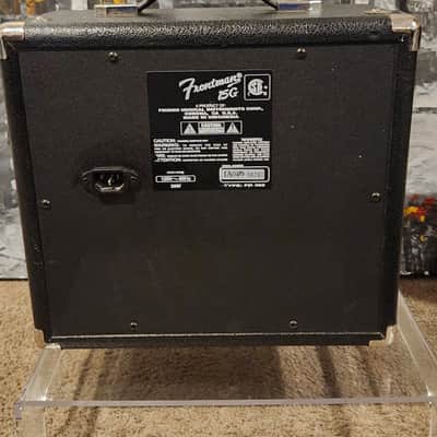 Fender Fender Frontman 15G 15W Guitar Combo Amp 90s - Black image 4