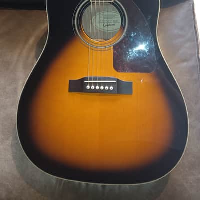 Epiphone AJ220SCE/VS 2012 - Gloss sunburst image 1