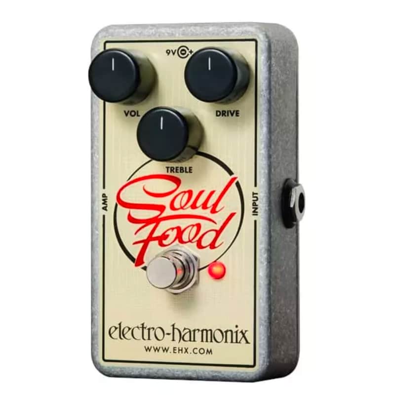 Electro-Harmonix Soul Food Transparent Distortion Fuzz Overdrive image 1