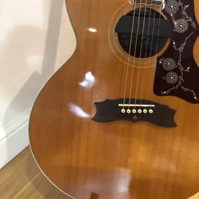 Egima J250 Gibson J200 rework Ultra Rare Acoustic Guitar 1974 Made