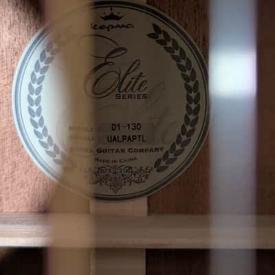 Kepma Elite Series D1-130 2025 - Natural SOLID SPRUCE TOP, SOLID AFRICAN MAHOGANY BACK & SIDES image 7