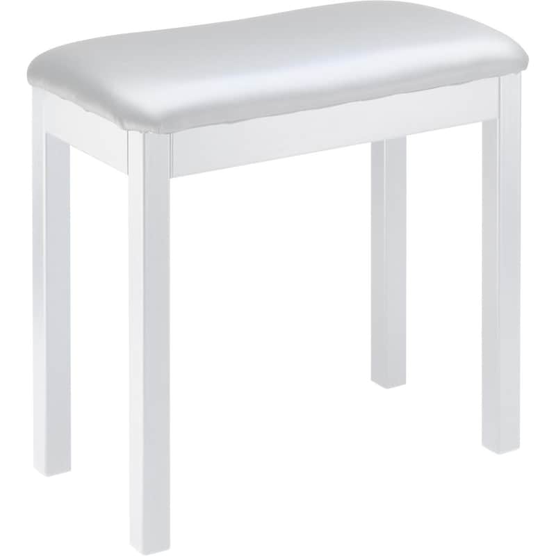 Stagg WHITE METAL FRAME PIANO BENCH Regular image 1