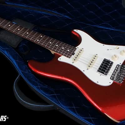 2023 Michael Tuttle Vintage Classic S Guitar in Candy Apple Red Nitro image 5