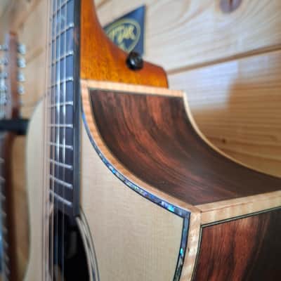 Bromo BAR5CE – All Solid Acoustic Electric Guitar – Natural image 11