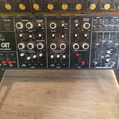 Behringer Cat Duophonic Analog Synthesizer 2020 - Present - Black