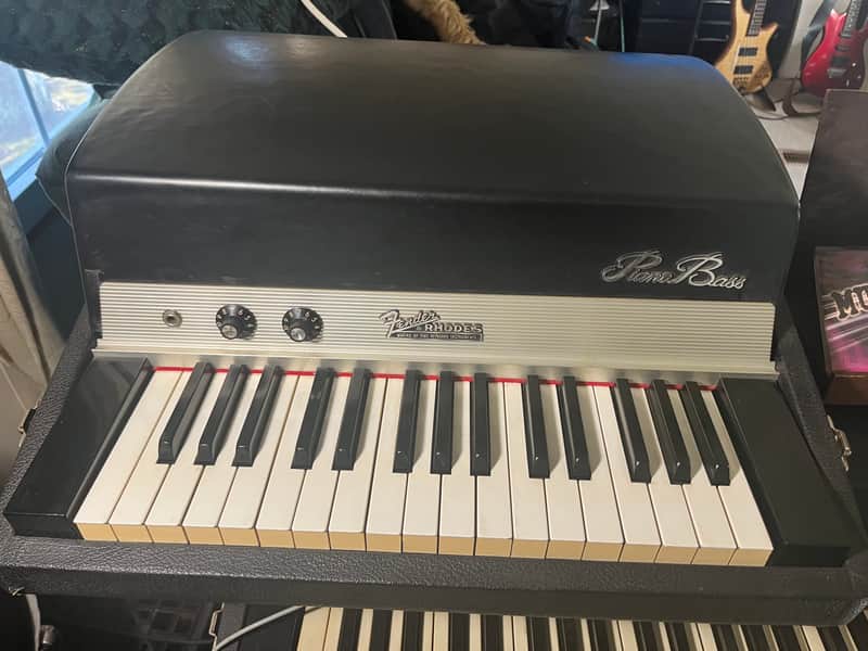 Fender Rhodes Piano Bass -Black image 1