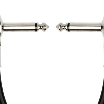 HOSA Guitar Patch Cable - Low-profile - Right-angle to Right-angle, 6 in image 3