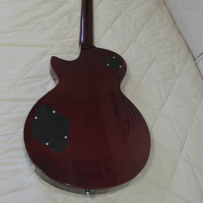 Firefly FFLP, Red Fade Color, 2019, Upgraded Alnico II Zebra Pickups image 12