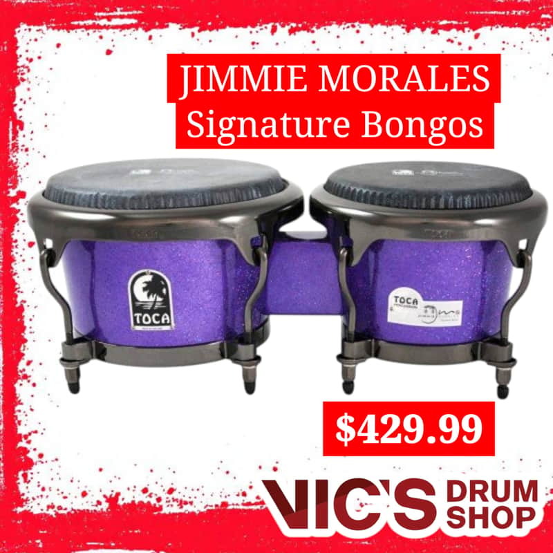 Toca TOCA JIMMIE MORALES BONGO Purple Sparkle image 1