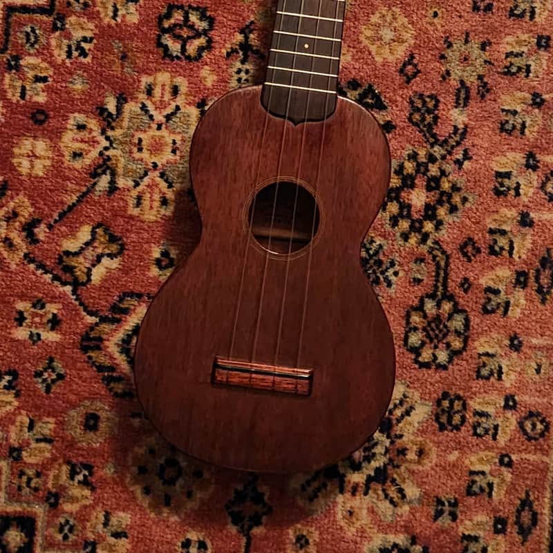 1950s-1960s Martin Style 0 Soprano Ukulele Mahogany w/ Original Case | Brazilian Rosewood Fingerboard image 1