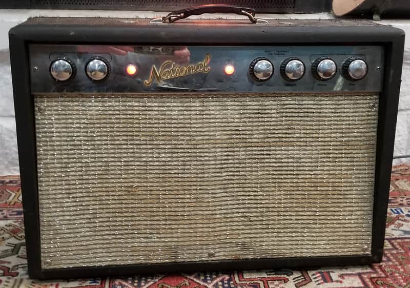 COLLECTORS! National (Valco) Glenwood 90 35watt Guitar Combo Amp 1964 USA image 1