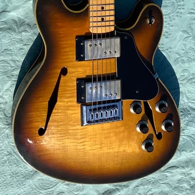 Fender Starcaster 1975-76 Sunburst Flammed top SUPER! image 20
