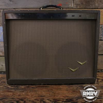 Magnatone Model 280 Custom 2-Channel 50-Watt 2x12" Combo Buddy Holly image 2