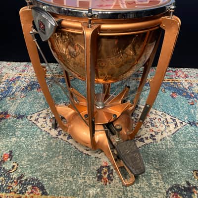 Keith Moon and Zak Starkey's, THE WHO 1970s Premier 23" Professional Copper Timpani. SIGNED! image 2