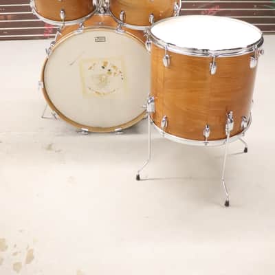 Slingerland 4pc Drum Kit Set Vintage 1970's 24/18/14/13" Mahogany image 16