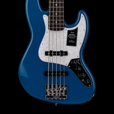 Fender Player II Modified Active Jazz Bass V - Electric Blue #43626 image 1