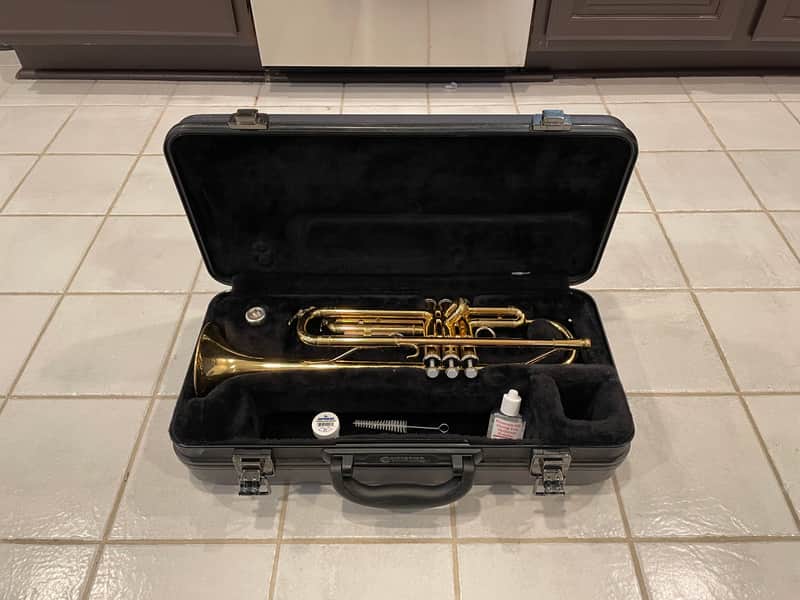 Beautiful Yamaha YTR-200ADII Trumpet (Serviced and Ready to Play) image 1