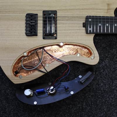 Pentagram Custom Guitars 1H Ash 2024 - Natural Satin image 8