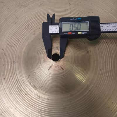*Zildjian 17" 60s Thin 1224g Avedis Vintage A B20 Bronze USA Crash Cymbal* image 8