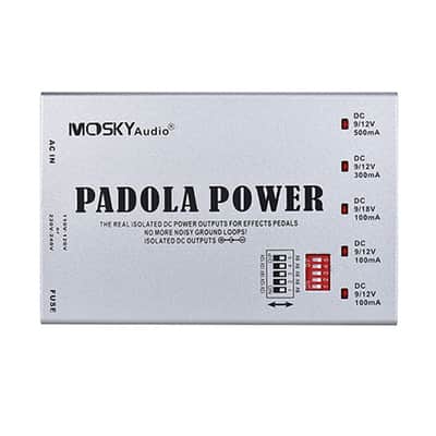 Padola Power Isolate Pedal Power Supply-Internal toroidaltransformer for DC 9V/12V/18v Guitar Pedal image 2