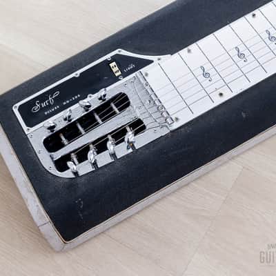 1967 Guyatone Surf Deluxe HG-208 Vintage 8-String Lap Steel w/ Active Effect, Japan image 4