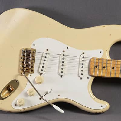 Fender Fender Custom Shop Stratocaster Cunetto Relic John Cruz 1996 - White Blonde image 1