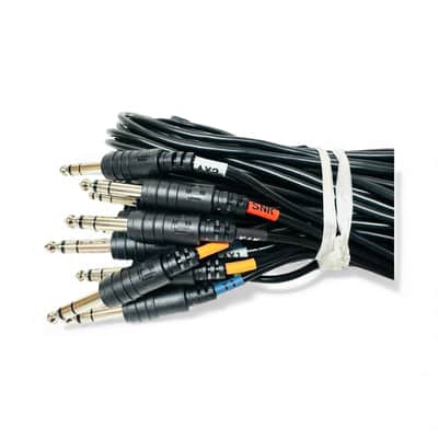 13 Cable Harness Snake Black Cables for Roland Alesis Drum Modules image 2