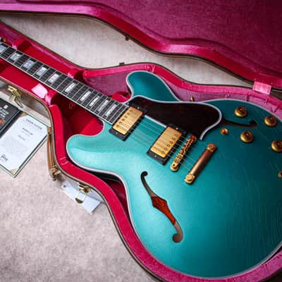 GIBSON USA Custom Shop 59 ES-355 Custom Reissue *Dealer Select Murphy Lab Light Aged "Sea Green" (2025) image 1