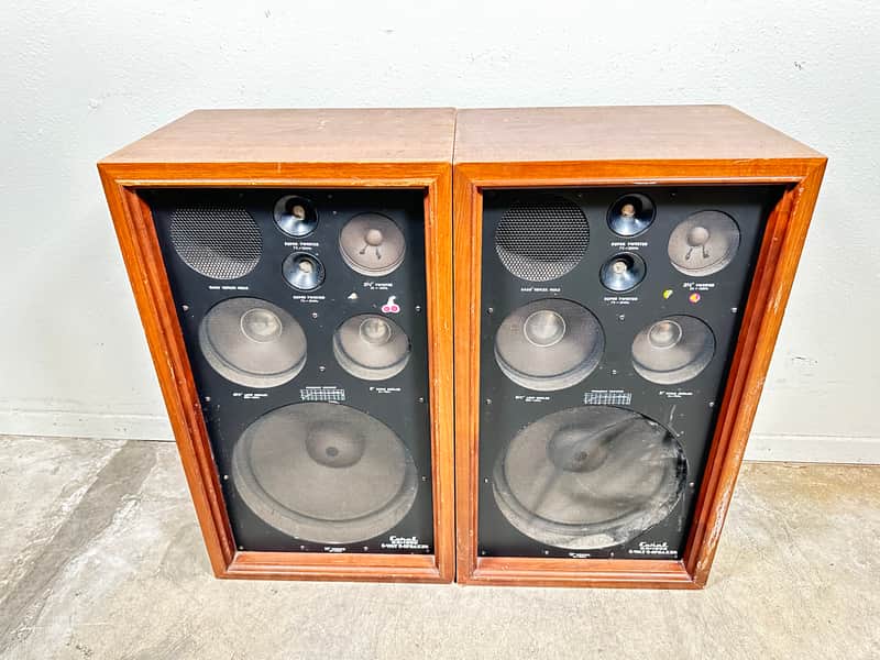 Vintage Coral BX-1200 Speakers 12