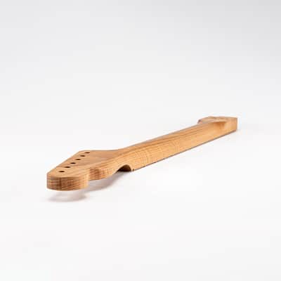 Allparts Select "Licensed by Fender®" AAA+ Roasted Flame Maple "VIN-MOD" Replacement Neck for Telecaster® - Unfinished - Chunky C Shape image 9
