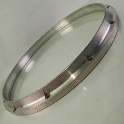 Pearl 14"FFX Die Cast Rim Marching Snare Drum Batter Hoop 1lb10oz Aluminum 12Lug image 5