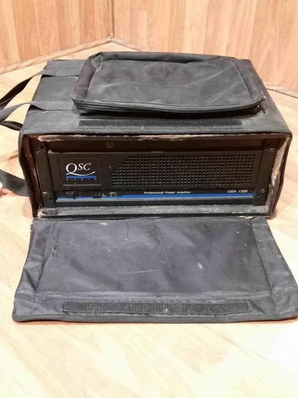 QSC USA 1300 Power Amp | Reverb