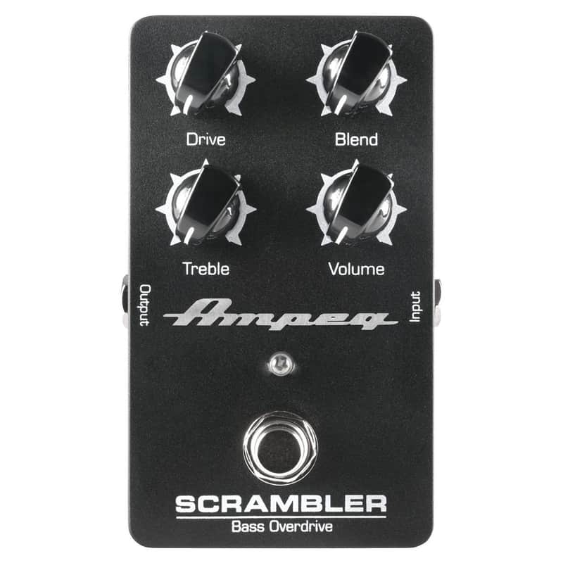 2010s Ampeg SBO Scrambler Bass Overdrive Black