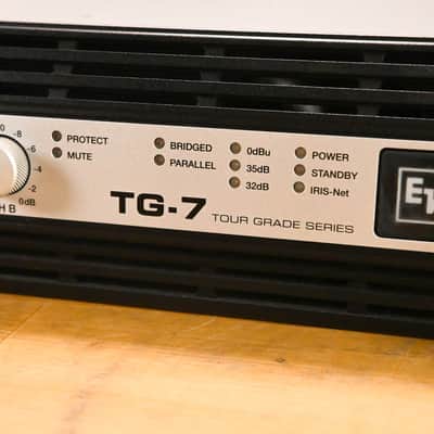 Electro-Voice (EV) TG-7 Tour-Grade Stereo Power Amplifier CG01YC9 imagen 5