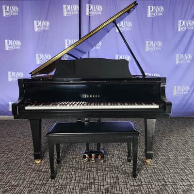 Yamaha C2 Piano in Polished Ebony * Mfg 2000 in Japan * Free 1st floor delivery in NJ! image 2