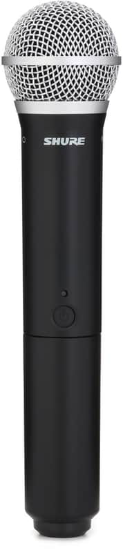 Shure BLX2/PG58 Wireless Handheld Microphone Transmitter - H9 Band (5-pack) Bundle image 1