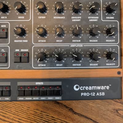 Creamware Pro-12 ASB 2000s - Wood/black image 5
