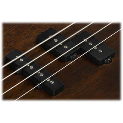 Ibanez SR Gio GSR200B Electric Bass Guitar, Jatoba Fretboard, Walnut Flat image 22