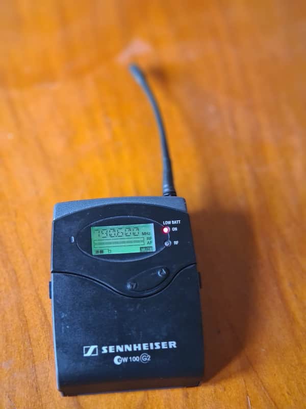 Sennheiser Sennheiser EK100 G2 D Bodypack Receiver – 788–822 MHz – Clean & Reliable image 1