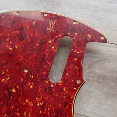64  - 71 Fender Musicmaster guitar  Pickguard tortoise 60's MM Vintage USA RI image 11