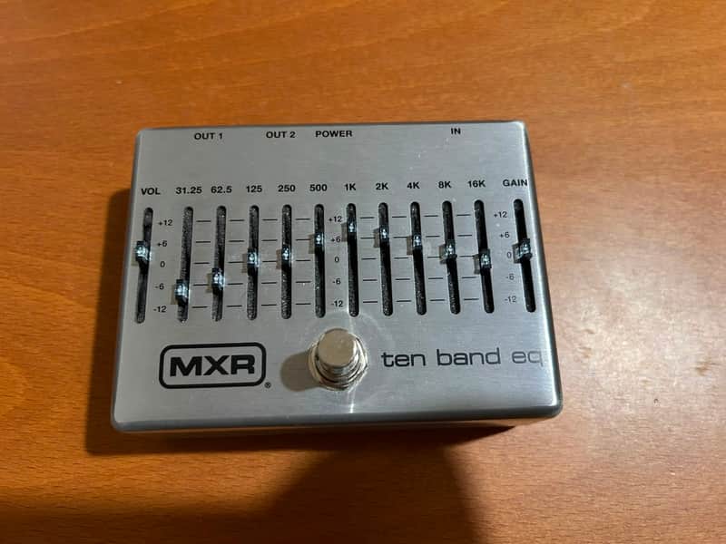 MXR M108S Ten Band EQ 2016 - Present - Silver image 1