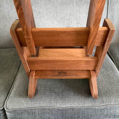 Atlas Stands Walnut Low Rider Amp Stand - hand-rubbed, durable tung oil finish image 6